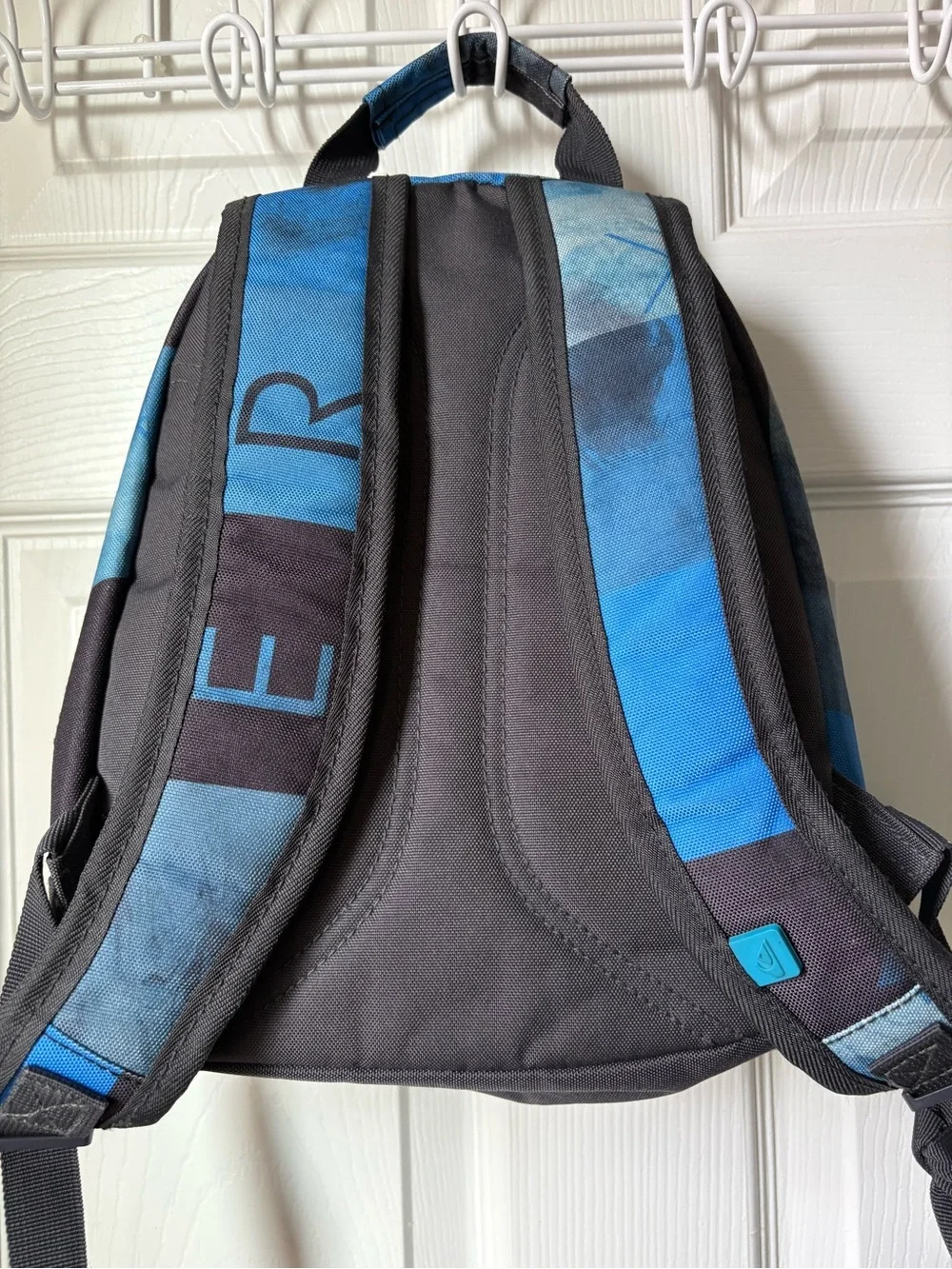 Quiksilver Toddler Blue Check Surf Mini Backpack